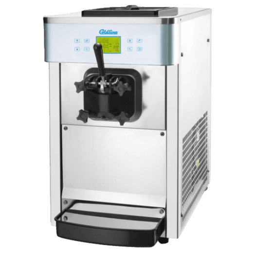 Spaceman 6250-C Soft Serve Floor Model Ice Cream Machine with 2 Hoppers and  3 Dispensers - 208-230V