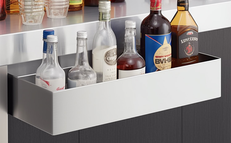 Bar Speed Rails & Bottle Shelves