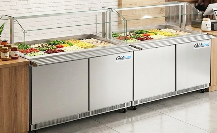 Salad Bar Refrigerators