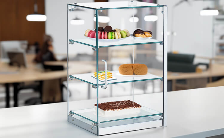 Countertop Bakery Cases Dry Glass