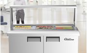 Custom Fabrication Employee-Service Salad Bars