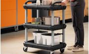 LJ Mfg Restaurant Service Cart