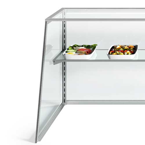 Sneeze Guards for Restaurant Display Cases Kitchenall