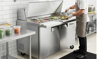Sandwich & Salad Prep Tables
