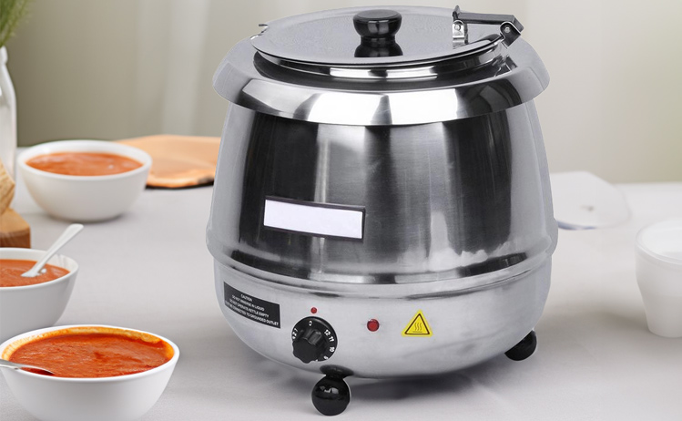 Commercial Hot Chocolate Maker, Electric Chocolate Dispenser Warmer Hot,  0~90℃ Adjustment Hot Coco Making Machine, Beverage Warmer for Heating