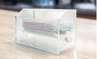 Straw Organizers and Dispensers