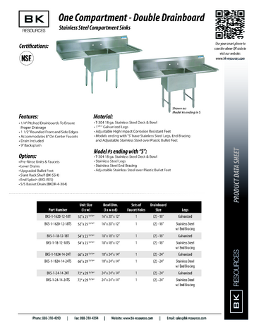 Spec Sheet