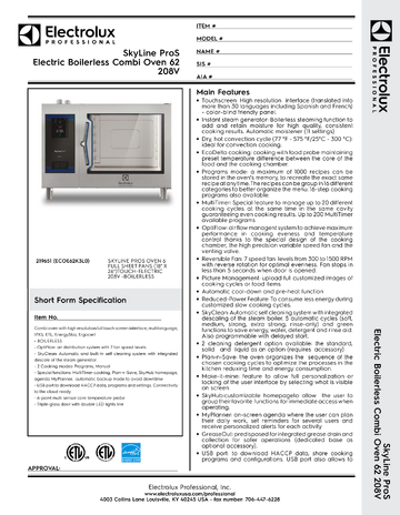 Spec Sheet