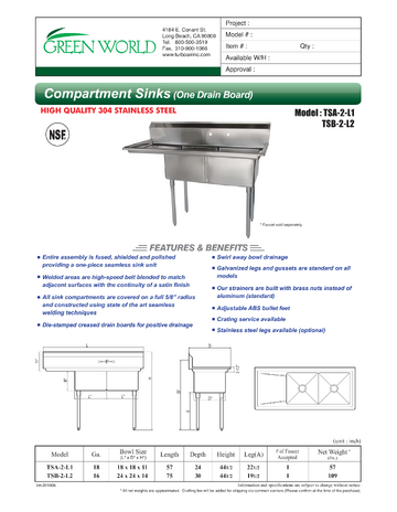 Spec Sheet