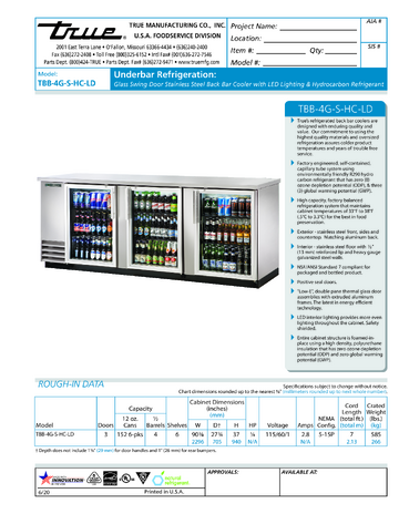 Spec Sheet
