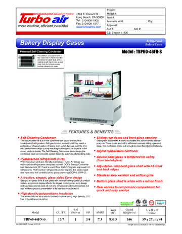 Spec Sheet