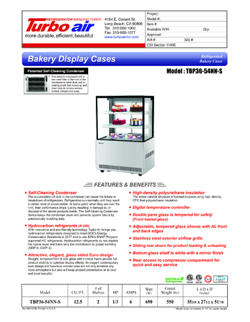 Spec Sheet