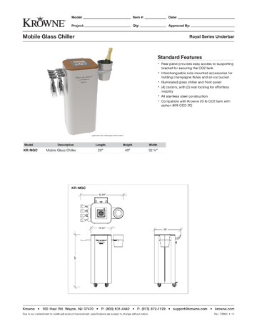 Spec Sheet