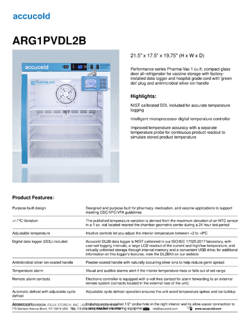 Spec Sheet