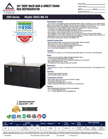 Spec Sheet
