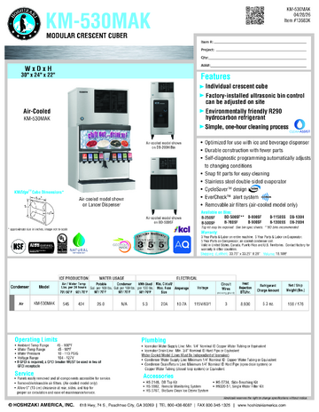 Spec Sheet