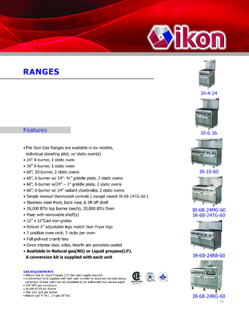 Spec Sheet