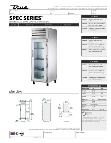 Spec Sheet