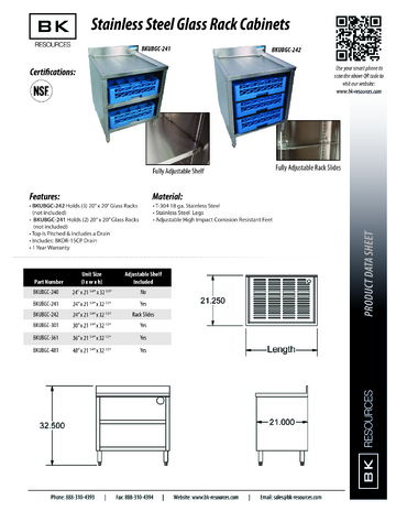 Spec Sheet