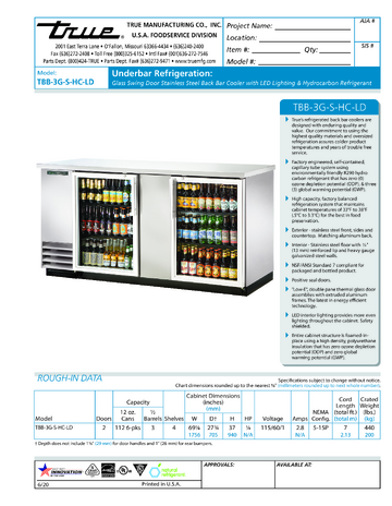 Spec Sheet