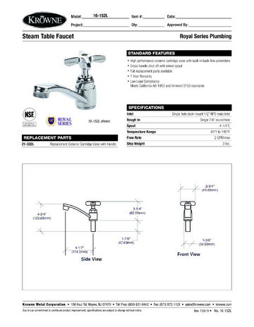 Spec Sheet