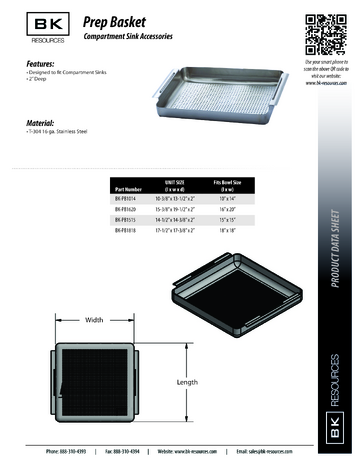 Spec Sheet