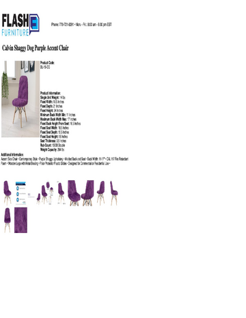 Spec Sheet