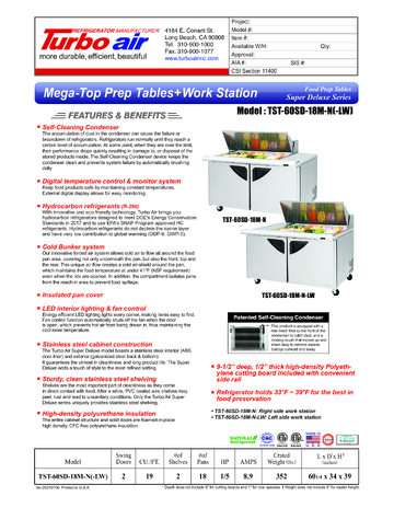 Spec Sheet