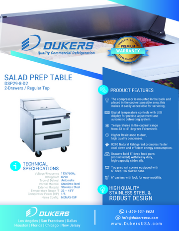 Spec Sheet