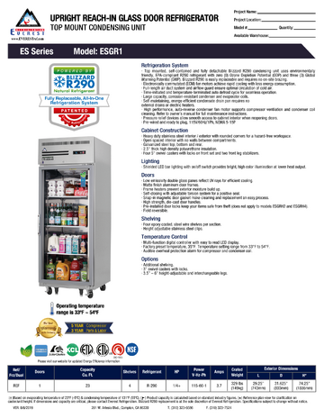 Spec Sheet