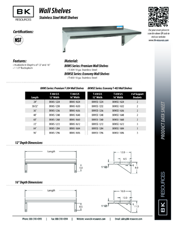 Spec Sheet