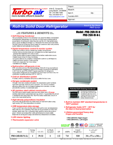Spec Sheet