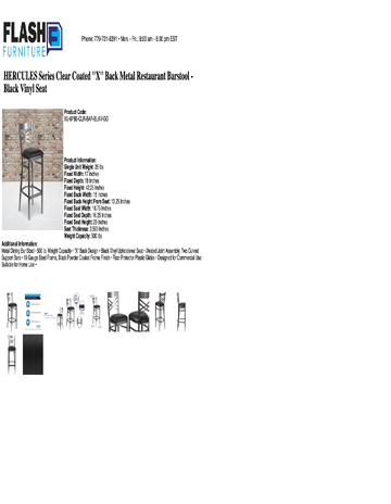 Spec Sheet
