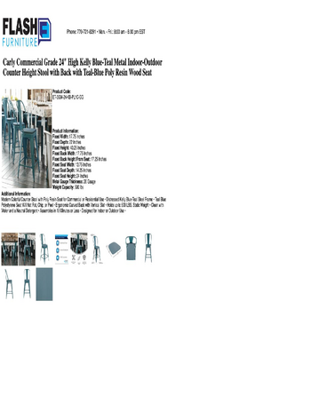 Spec Sheet