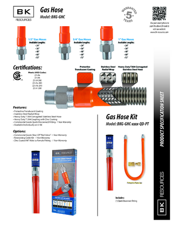 Spec Sheet