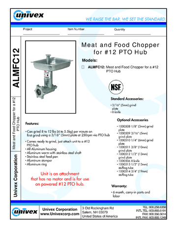 Spec Sheet