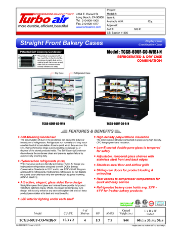 Spec Sheet
