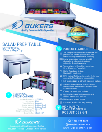 Spec Sheet