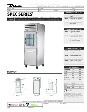 Spec Sheet