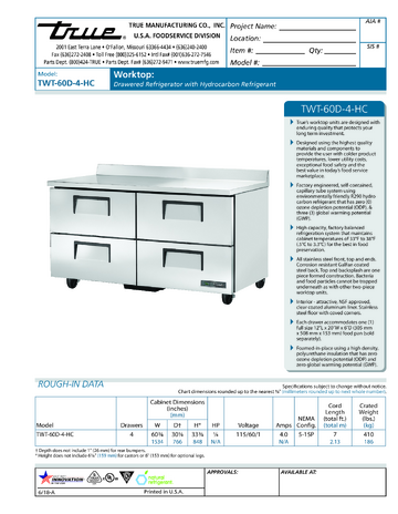 Spec Sheet