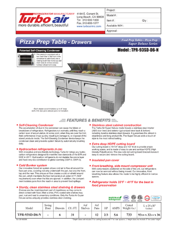 Spec Sheet