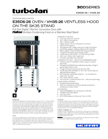 Spec Sheet