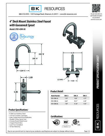 Spec Sheet