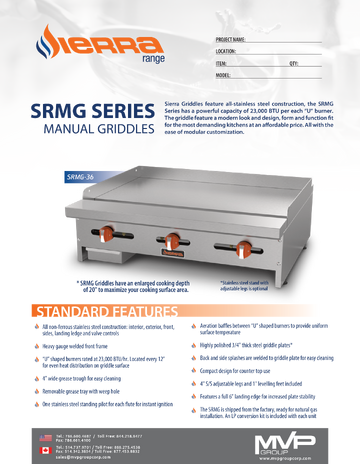 Spec Sheet