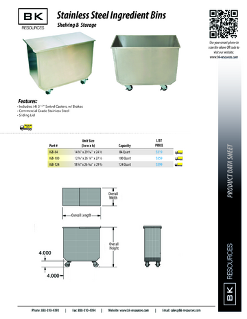 Spec Sheet