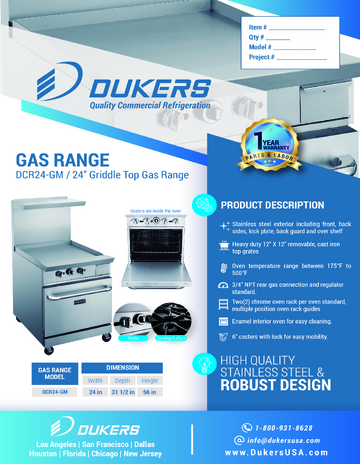 Spec Sheet