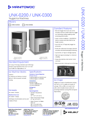 Spec Sheet
