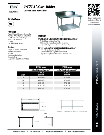Spec Sheet