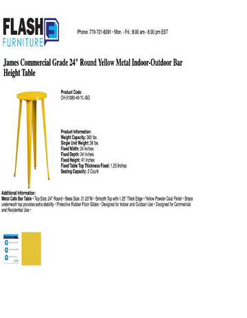 Spec Sheet