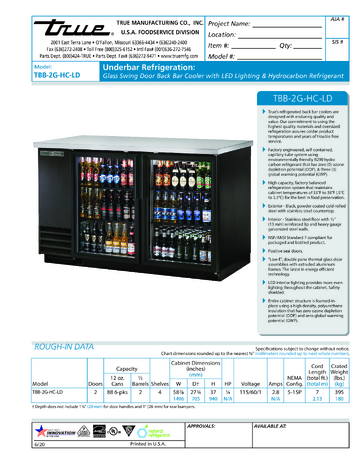 Spec Sheet